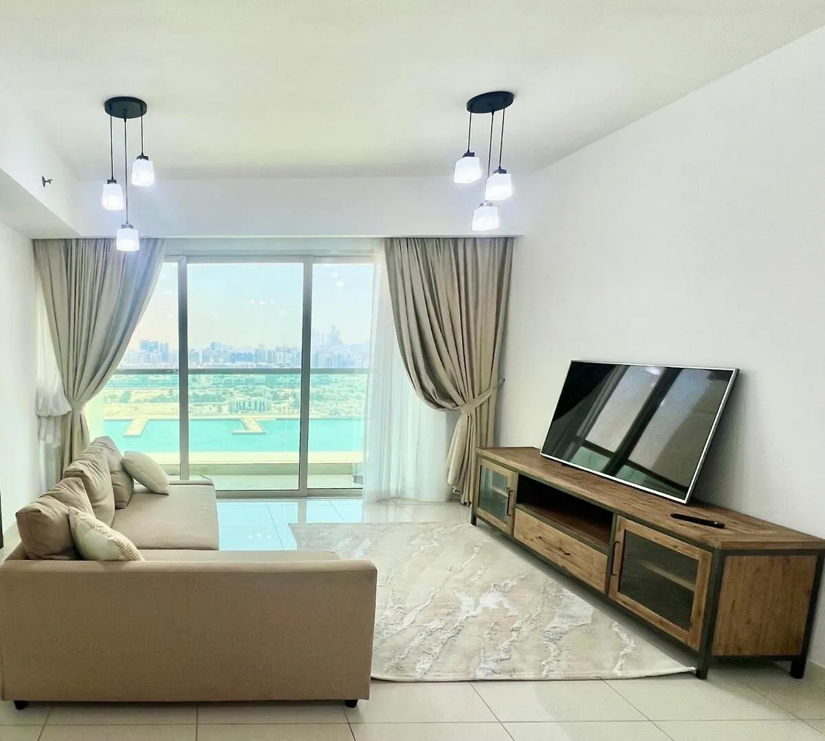 Reem Island, Unique Furnished One Bedroom With Amazing Seaview Αμπού Ντάμπι